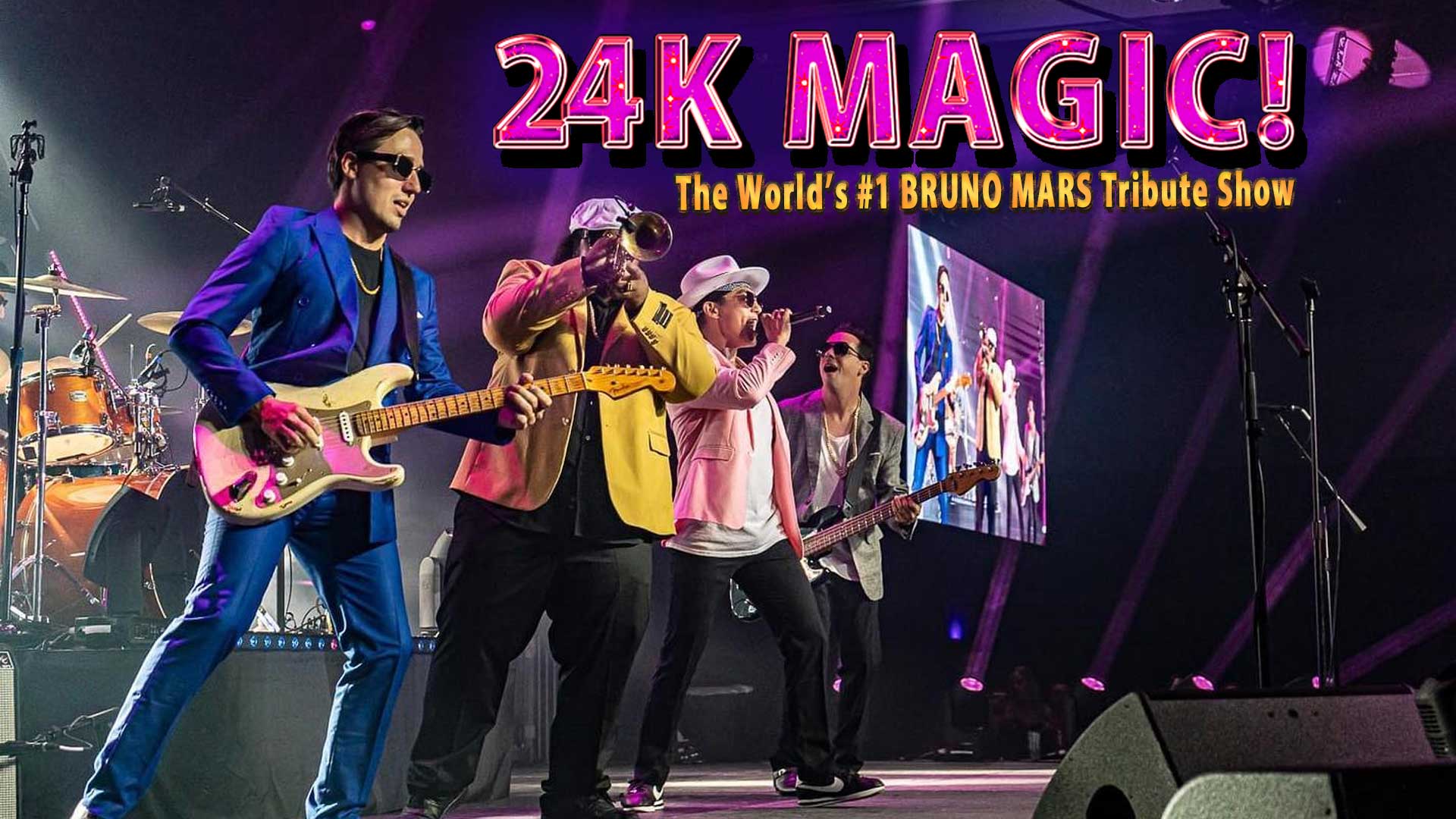 24K Magic - Bruno Mars Tribute Band